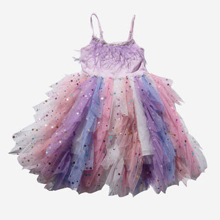 Petite Hailey Fur Waved Tutu Dress - Purple, Petite Hailey, Birthday Girl, Birthday Girl Outfit, cf-size-10, cf-size-2, cf-size-3, cf-size-4, cf-size-5, cf-size-6, cf-size-8, cf-type-dresses,
