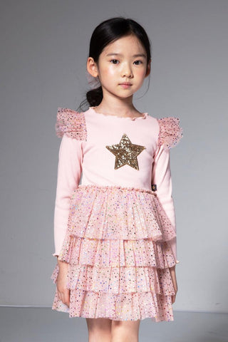 Petite Hailey Frill Layered Tutu Dress - Pink, Petite Hailey, Birthday Girl, Birthday Girl Outfit, cf-size-10, cf-size-2, cf-size-3, cf-size-4, cf-size-5, cf-size-6, cf-size-8, cf-type-dresse