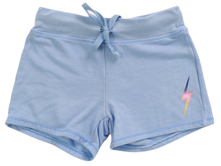 T2Love, T2Love Ombre Bolt Blue Drawstring Short - Basically Bows & Bowties