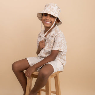 Makemake Organics Shirt & Shorts Set - Wild Tropics
