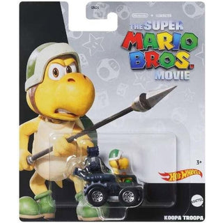 Mattel Hot Wheels Mario Kart / Super Mario Bros Movie Die-Cast Super Mario Bros Movie Koopa Troopa
