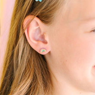 Pierced Co, Pierced Co. Pastel Rainbows Earrings - Basically Bows & Bowties