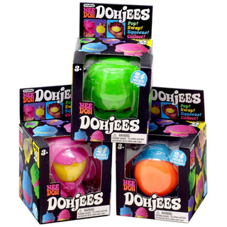 Schylling, NeeDoh Dohjees Series 2 - Basically Bows & Bowties