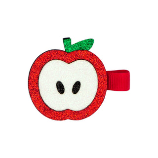 Glitter Layered Apple on Clippie, Wee Ones, Alligator Clip, Alligator Clip Hair Bow, Apple, Back To School, cf-type-hair-bow, cf-vendor-wee-ones, Clippie, Clippie Hair Bow, Crayon, Hair Bow,