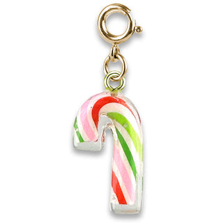 Charm It! Gold Candy Cane Charm
Candy cane charm with gold clasp on a white background