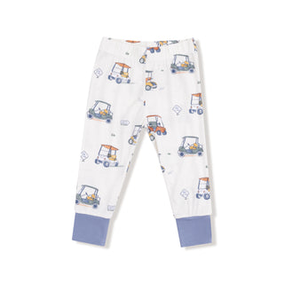 Angel Dear Long Sleeve Loungewear Set - Zooming Golf Carts
Children's leggings with golf cart pattern on a white background