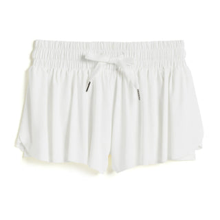 Tractr Butterfly Shorts - White