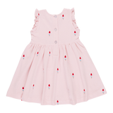 Pink Chicken Girls Kelsey Dress - Pink Rocket Pop Embroidery