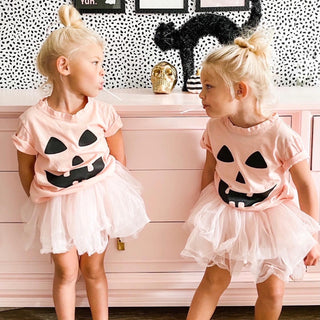 Brokedown Clothing Kid's Jack O Lantern Tee - Seashell, Brokedown Clothing, 1st Halloween, Brokedown, Brokedown Clothing, Brokedown Clothing Halloween, Brokedown Clothing Jack O Lantern Tee,