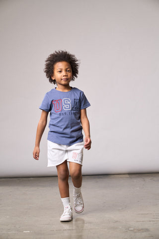 Little Bipsy USA Tee - Navy