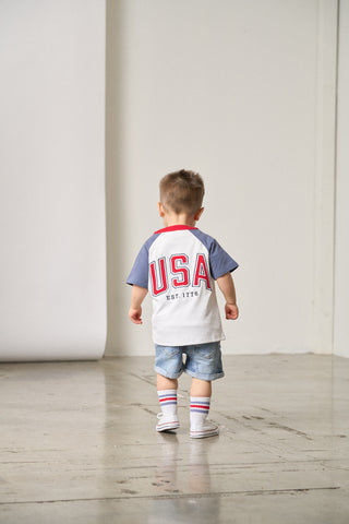 Little Bipsy USA Baseball Jersey