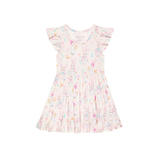 Posh Peanut Clementine Ruffled Twirl Dress