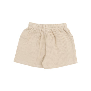 Angel Dear Solid Muslin Short - Oxford Tan