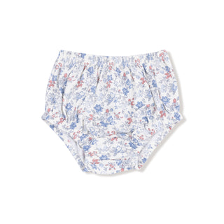 Angel Dear Long Sleeve Peter Pan Collar Dress - Country Calico
Floral-patterned baby bloomers on a white background