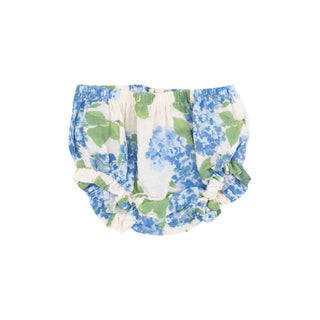 Angel Dear Muslin Ruffly Strap Top & Bloomer Set - Watercolor Hydrangeas