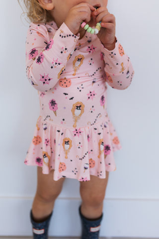 In My Jammers, In My Jammers Snuggleween Twirl Bodysuit - Basically Bows & Bowties