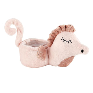 Soothing Seahorse Stephan Baby Boo Bunnie® & Beach Friends
Pink plush hedgehog toy with closed eyes on a white background