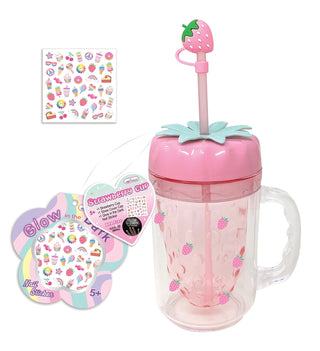 Hot Focus Mason Jar - Strawberry