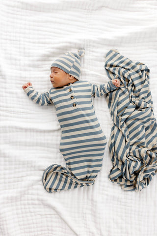 Lou Lou and Company Ribbed Knotted Gown - Lincoln