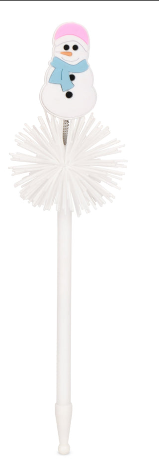 Iscream Sunny Snowman Crazy Pen, Iscream, All Things Holiday, cf-type-pen, cf-vendor-iscream, Gift, gifts for tweens, Iscream, Iscream Christmas, Iscream Pen, iscream-shop, Snowman, Stocking