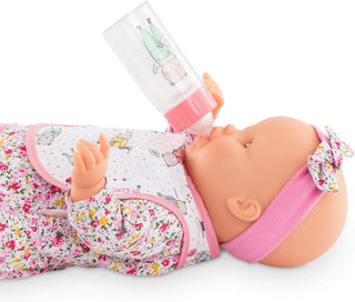 Corolle Bib & Magic Milk Bottle Set 14" & 17" Dolls, Corolle, Baby Doll, Bottle & Bib Set, cf-type-dolls, cf-vendor-corolle, Corolle, Corolle Baby Doll, Corolle Doll, Corolle Mealtime Set, Do