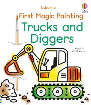 Harper Collins Publishers, First Magic Painting Trucks and Diggers Activity Book - Basically Bows & Bowties