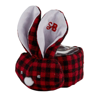Stephan Baby Boo Bunnie® Red and Black Check