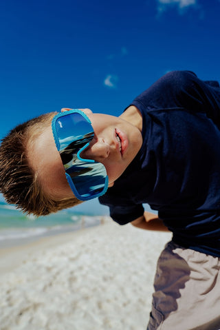 Bling2o Crocodile Cobalt Gulf Shore Kid's Sunglasses