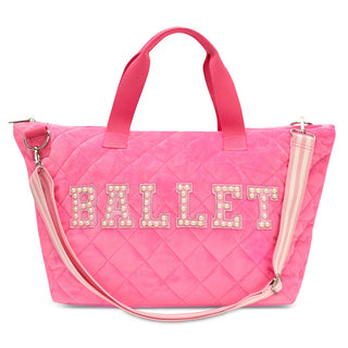 Iscream Ballet Quilted Overnight Bag