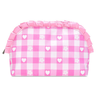 Iscream, Iscream Theme Lake Life Oval Cosmetic Bag - Basically Bows & Bowties