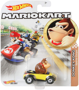 Mattel Hot Wheels Mario Kart / Super Mario Bros Movie Die-Cast Mario Kart Donkey Kong