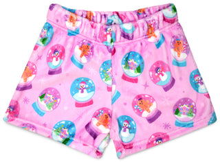 Iscream Winter Wonderland Plush Shorts, Iscream, All Things Holiday, cf-size-large-14-lighter-pink, cf-size-medium-10-12-lighter-pink, cf-type-plush-shorts, cf-vendor-iscream, Fa La Love Plus