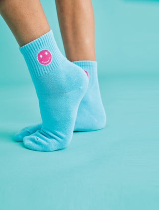 Iscream You Make Me Smile Socks, Iscream, cf-type-socks, cf-vendor-iscream, Gifts, Girls, Happy Feet, Iscream, iscream-shop, Smile, Smiley, Smiley Face, Socks, Stocking Stuffer, Stocking Stuf