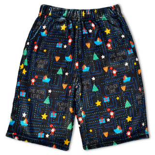 Iscream Game On Santa! Plush Shorts