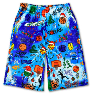 Iscream Corey Paige Holiday Hoops Plush Shorts