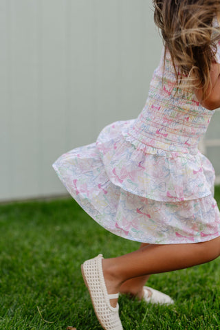 Alto Modas, Alto Modas Girls Joy Dress - Bows - Basically Bows & Bowties