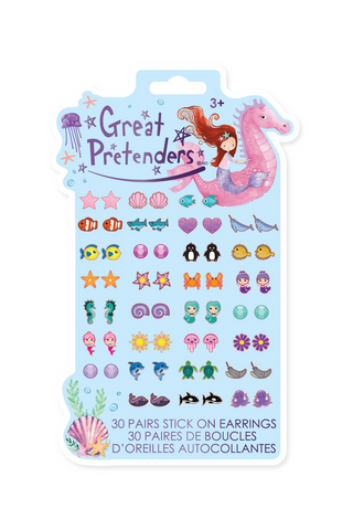 Great Pretenders Stick on Earring Set - Mermaid