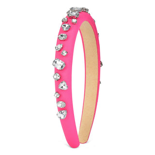 Iscream Gem Headband - Hot Pink
