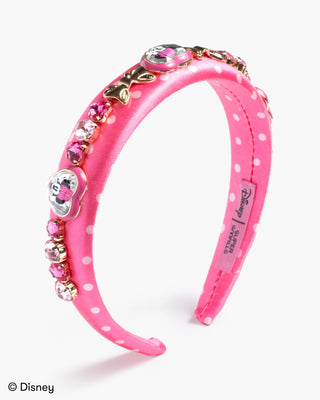 Super Smalls Disney Minnie Mouse Jeweled Headband
Pink headband with decorative elements on a white background
