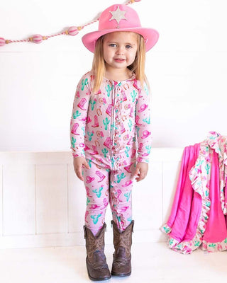 Lev Baby Adeline Ruffled Poppy Convertible Zipper Romper