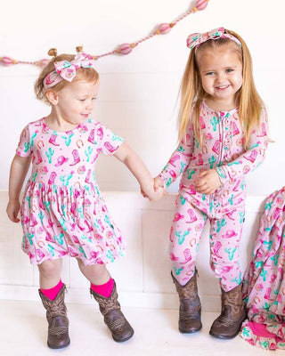 Lev Baby Adeline Ruffled Poppy Convertible Zipper Romper