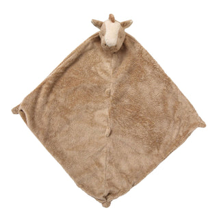 Angel Dear Blankie - Pony
Brown plush blanket with a cow-shaped face on a white background