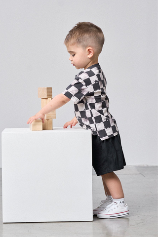 Little Bipsy Checkered Tee