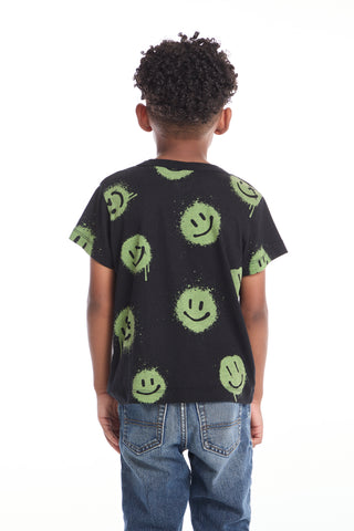 Chaser Graffiti Smileys Boy Tee
