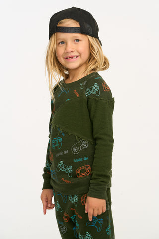 Chaser, Chaser Gamer Raglan Pullover - Basically Bows & Bowties