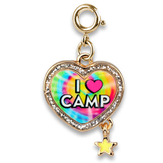 Charm It!, Charm It! Gold I Love Camp Charm - Basically Bows & Bowties