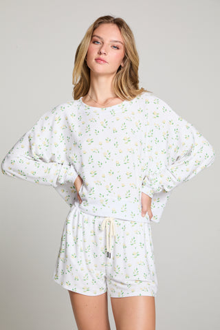 Chaser Allover Lemons Women's Long Sleeve