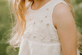 Kiwi & Park Farrah Dress in Off White