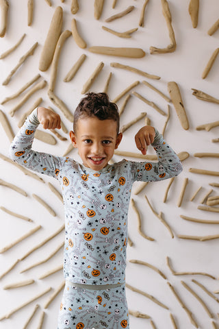 Dream Big Little Co x Madi Nelson Spooky East L/S Dream Set, Dream Big Little Co, cf-size-12-14, cf-size-7-8, cf-type-pajamas, cf-vendor-dream-big-little-co, DBLC, Dream Big Little Co, Dream