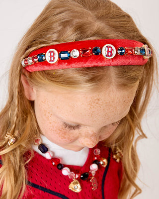 Super Smalls x MLB Headband - Boston Red Sox